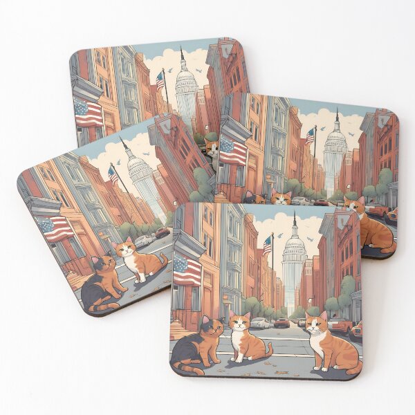 Item preview, Capitol Cats: American Charm designed and sold by zasiron088.