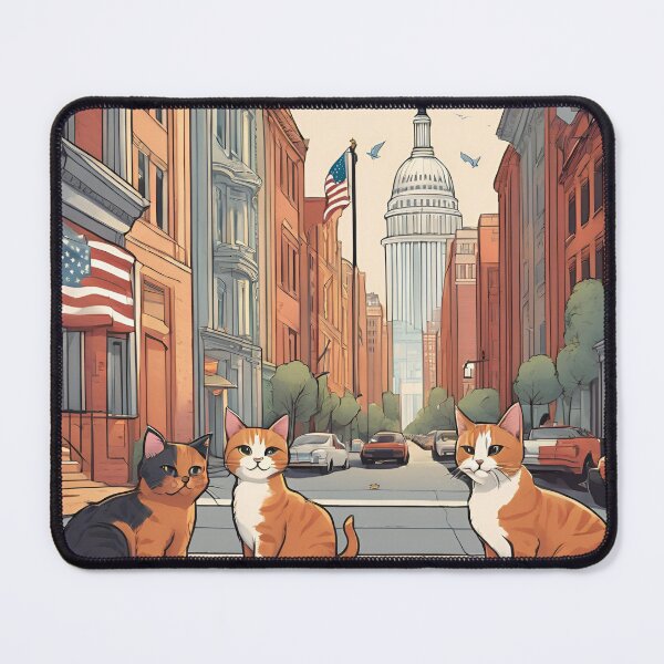 Item preview, Capitol Cats: American Charm designed and sold by zasiron088.