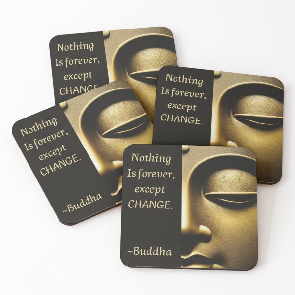 Item preview, Buddha quote designed and sold by whatthefoxsays.
