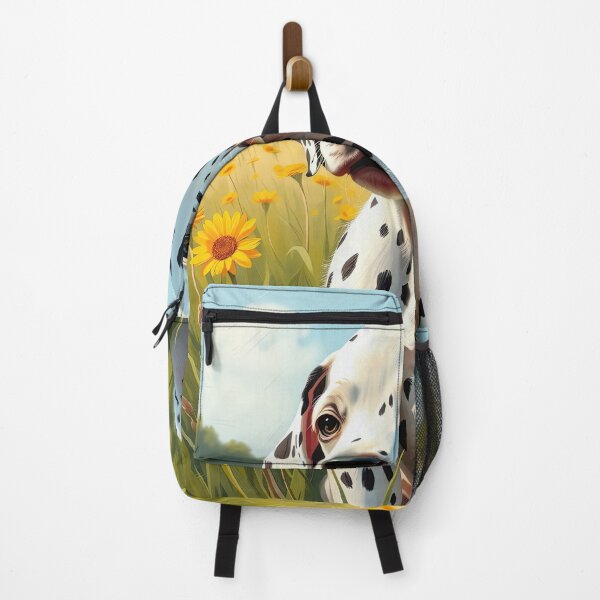 Item preview, Playful Dalmatian in a Sunny Wildflower Field designed and sold by Intelligenteel.