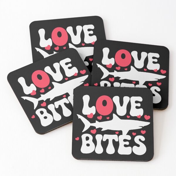 Item preview, Love Bites Valentines Day Funny Romance designed and sold by tmerchtrends.