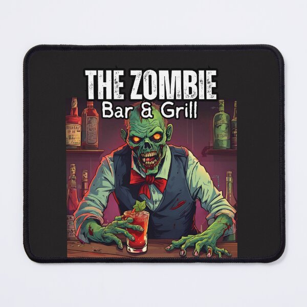 Item preview, The Zombie Bar and Grill designed and sold by FroggyFly Designs.