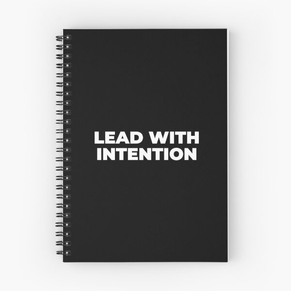 Item preview, Lead with Intention Motivational Leadership designed and sold by MuzamilAhmed.