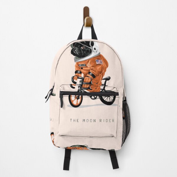 Item preview, Pug Astronaut on a Bike Ride designed and sold by Jackson-Will.