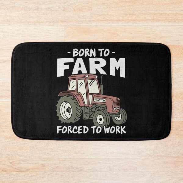 Item preview, Born to Farm Forced to Work Farming Lover designed and sold by PrintCrafting.