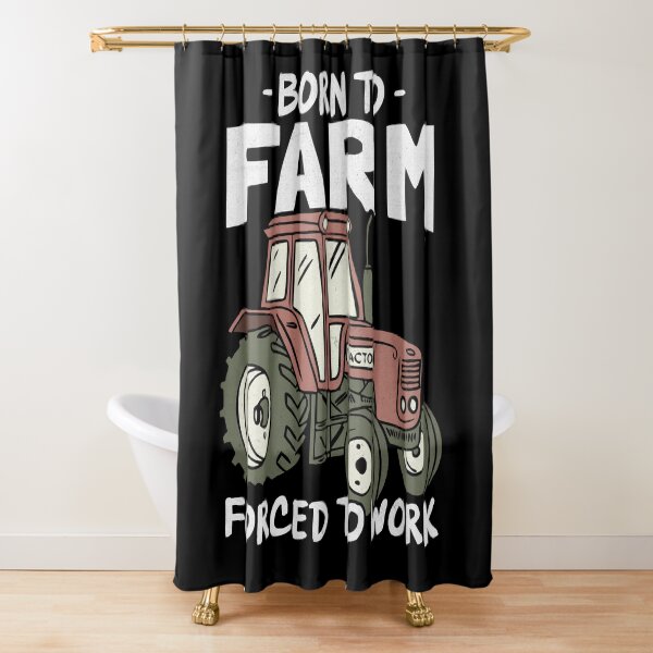 Item preview, Born to Farm Forced to Work Farming Lover designed and sold by PrintCrafting.