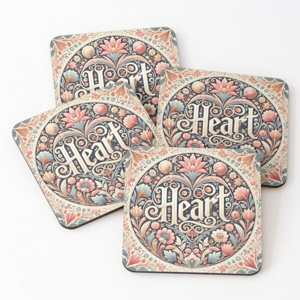 Item preview, Heart Floral Pattern designed and sold by FShadora.