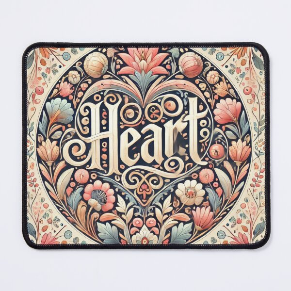 Item preview, Heart Floral Pattern designed and sold by FShadora.