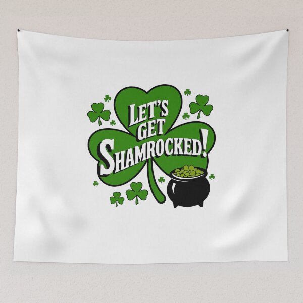 Item preview, Let's Get Shamrocked! Pot of Gold - St Patricks Day Design designed and sold by Peter Stawicki.