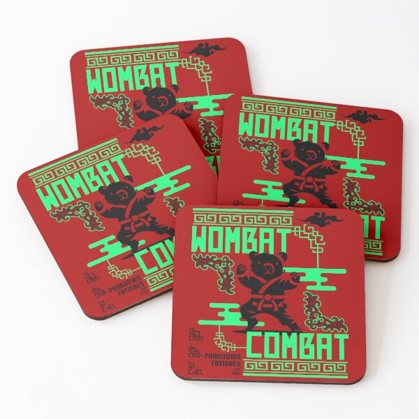 Item preview, Wombat Combat, Green designed and sold by pUNKnown.