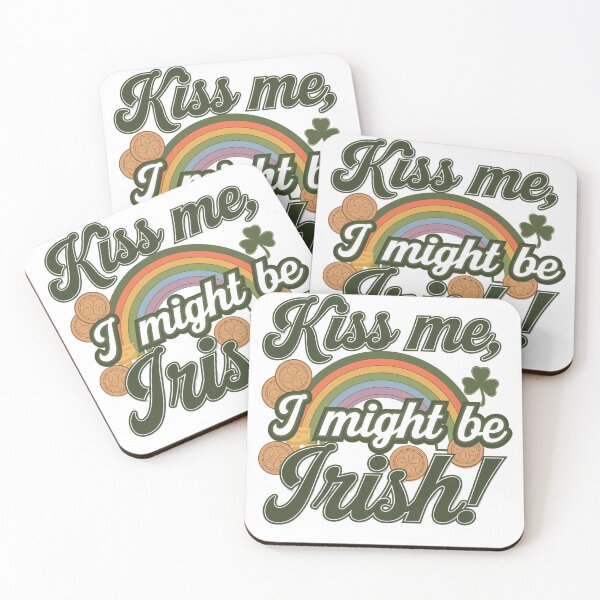 Item preview, Kiss Me I Might Be Irish - St Patricks Day Design designed and sold by Peter Stawicki.