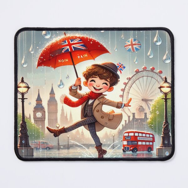 Item preview, London Rain, No Pain- LONDON BOY designed and sold by Globalcitytees.