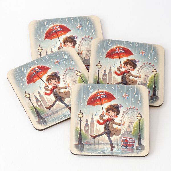Item preview, London Rain, No Pain- LONDON BOY designed and sold by Globalcitytees.