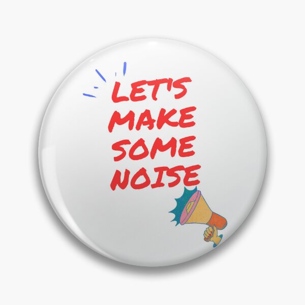 Item preview, Lets Make Some Noise designed and sold by crazydotdesigns.
