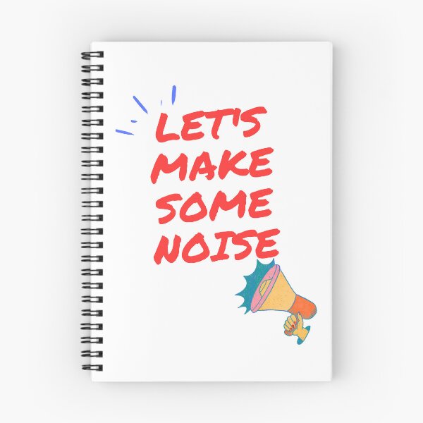 Item preview, Lets Make Some Noise designed and sold by crazydotdesigns.