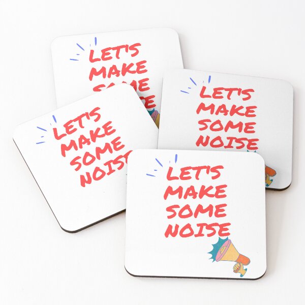Item preview, Lets Make Some Noise designed and sold by crazydotdesigns.