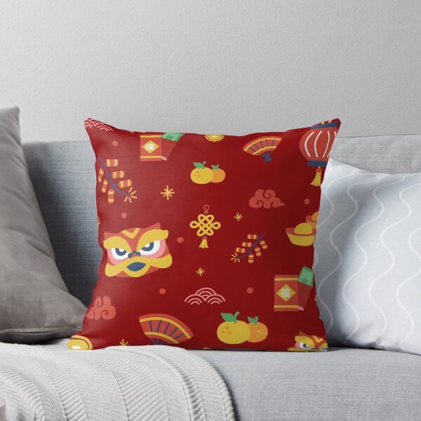 Item preview, Festive Red New Year Celebration – Fireworks, Confetti, and Cheers designed and sold by Lu7u.