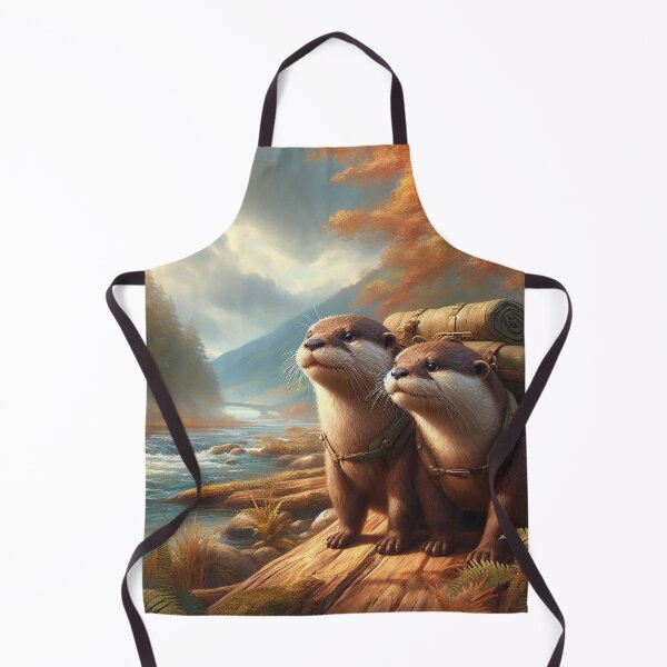 Item preview, Otter Couple Adventure designed and sold by nikkolaus.