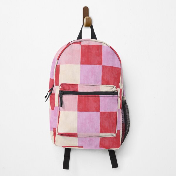 Item preview, checkerboard valentine plaid red pink cream preppy designed and sold by aneladesigns.