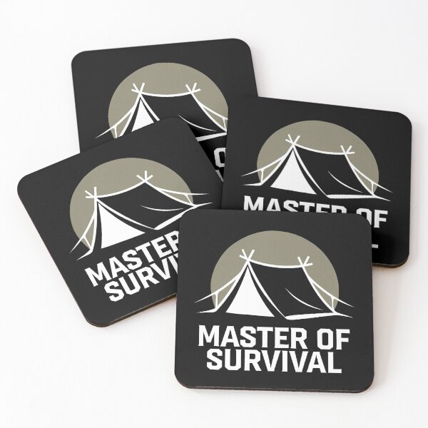 Item preview, Master of Survival - Minimalist Camping designed and sold by Prime-Studio.