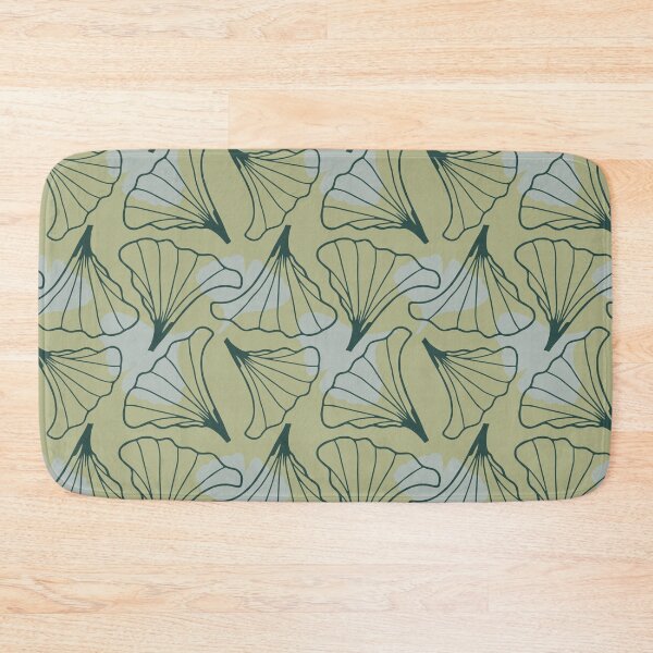 GA009 Fluttering Gingko  Bath Mat
