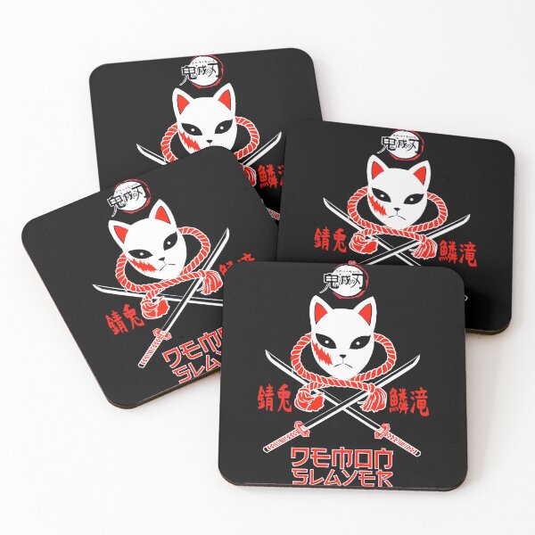 Item preview, Demon Hunter Mask Crest – Fierce and Bold Anime Design designed and sold by AbnormalAdorn.