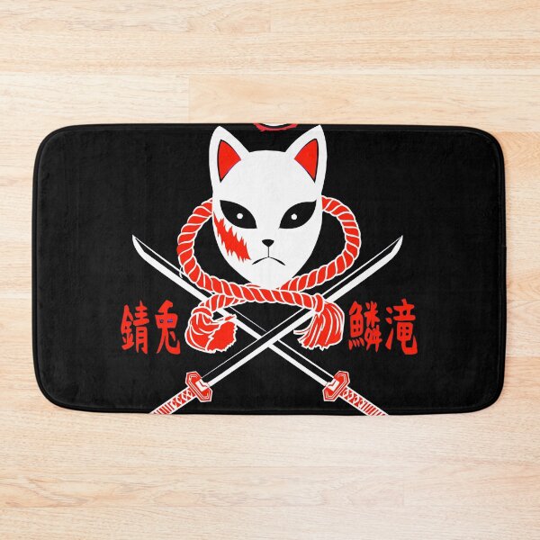 Item preview, Demon Hunter Mask Crest – Fierce and Bold Anime Design designed and sold by AbnormalAdorn.