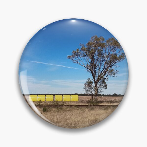 Item preview, Blue Sky and Cotton Bales in the Great Australian Outback  designed and sold by jaynerushton.