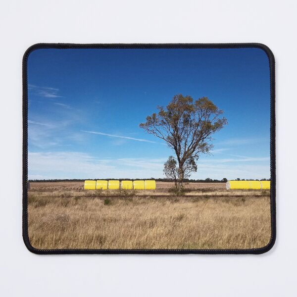 Item preview, Blue Sky and Cotton Bales in the Great Australian Outback designed and sold by jaynerushton.