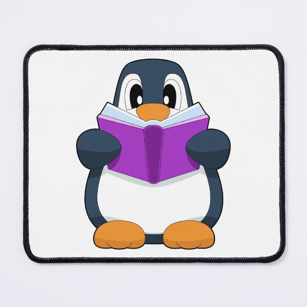 Item preview, Penguin Nerd Book designed and sold by Snabdesign84.
