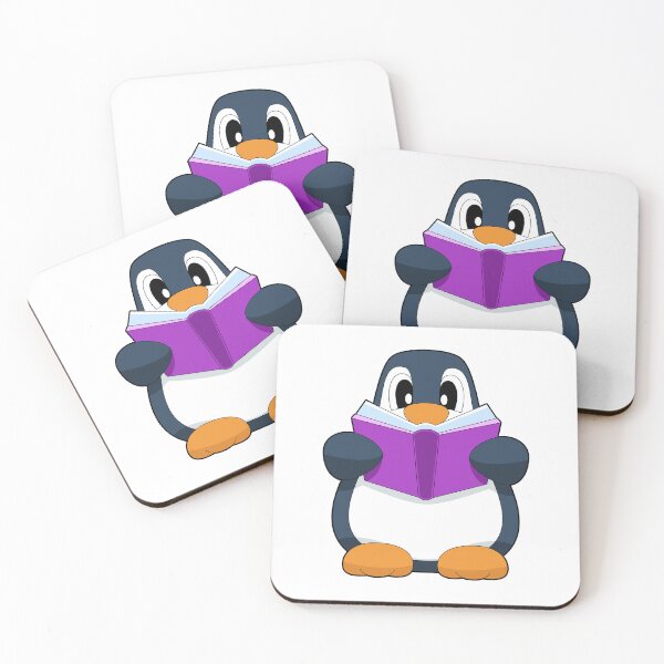 Item preview, Penguin Nerd Book designed and sold by Snabdesign84.