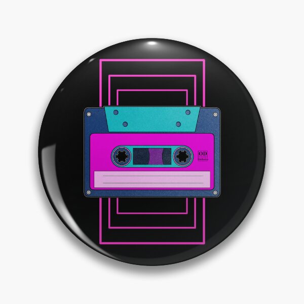 Item preview, Timeless Songs | Retro Cyberpunk Music Tape Cassette designed and sold by ObsidianDaz.