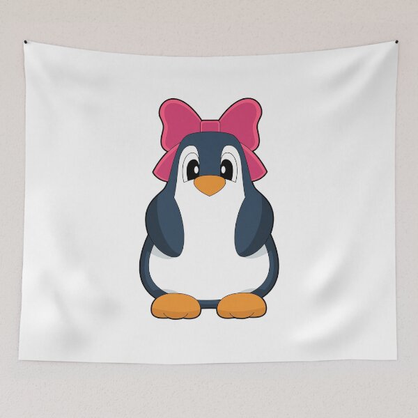 Item preview, Penguin Hair bow designed and sold by Snabdesign84.