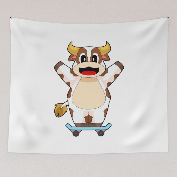 Item preview, Cow Skater Skateboard designed and sold by Snabdesign84.