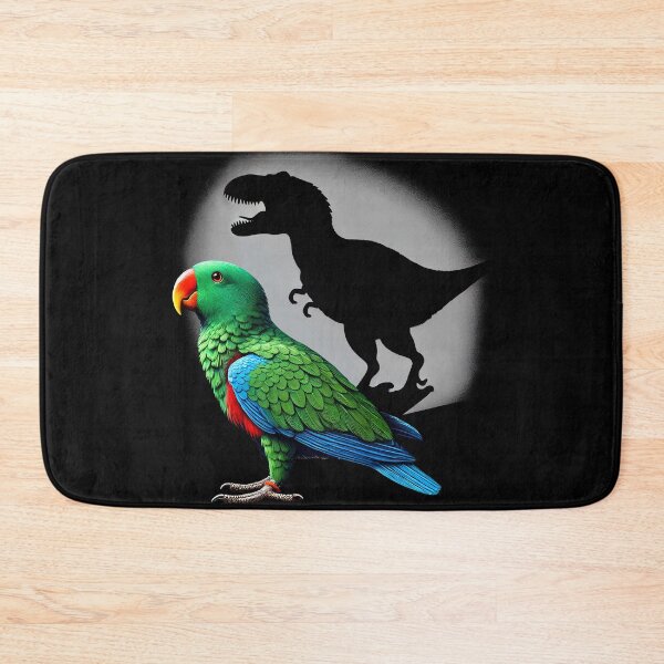 Item preview, Screaming Eclectus Parrot Bird Memes Funny Dinosaur designed and sold by Kimberley King Art  King Art.