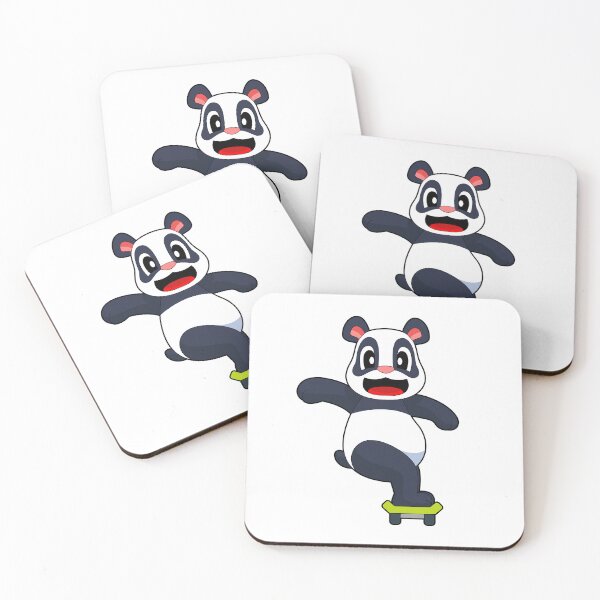 Item preview, Panda Skater Skateboard designed and sold by Snabdesign84.