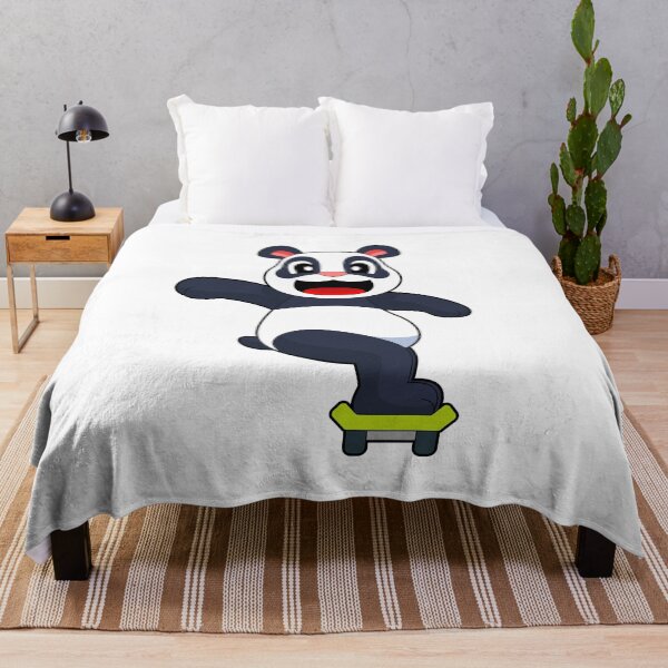 Item preview, Panda Skater Skateboard designed and sold by Snabdesign84.