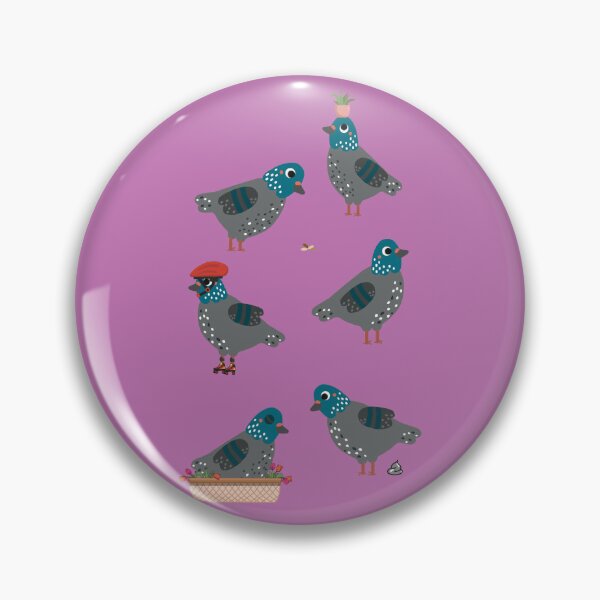 Item preview, Pigeons in Pink designed and sold by jesscargill.