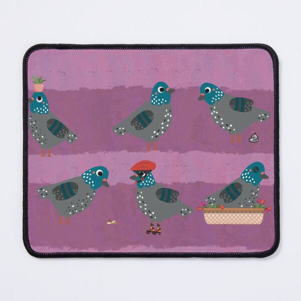 Item preview, Pigeons in Pink designed and sold by jesscargill.