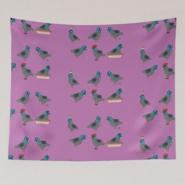 Item preview, Pigeons in Pink designed and sold by jesscargill.