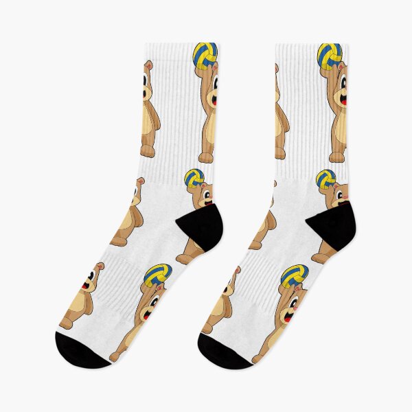 Artikelvorschau, Bär Volleyballspieler Volleyball entworfen und verkauft von Snabdesign84.