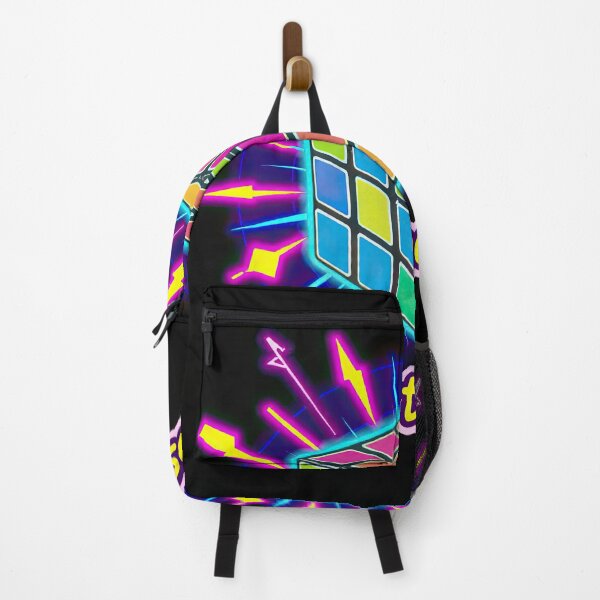 Item preview, Solve the Chaos: Neon Puzzle Cube Design designed and sold by Intelligenteel.