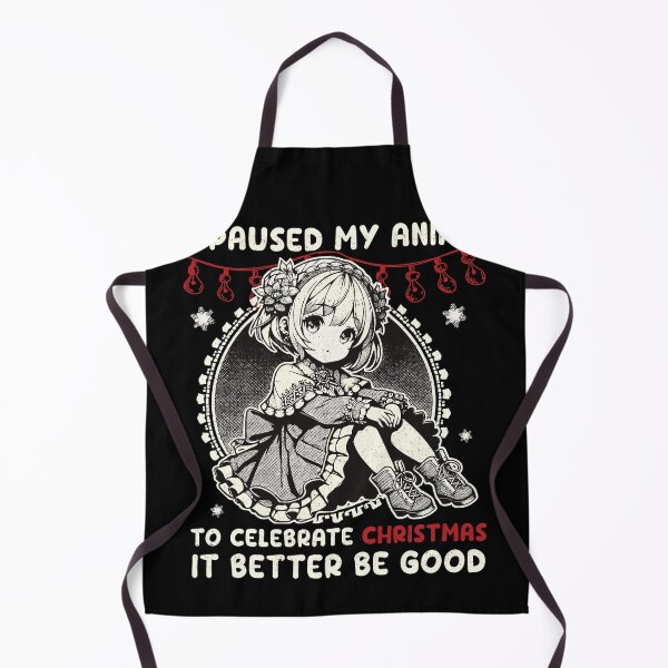 Item preview, I Paused My Anime For Christmas Fans designed and sold by LuminOrb.