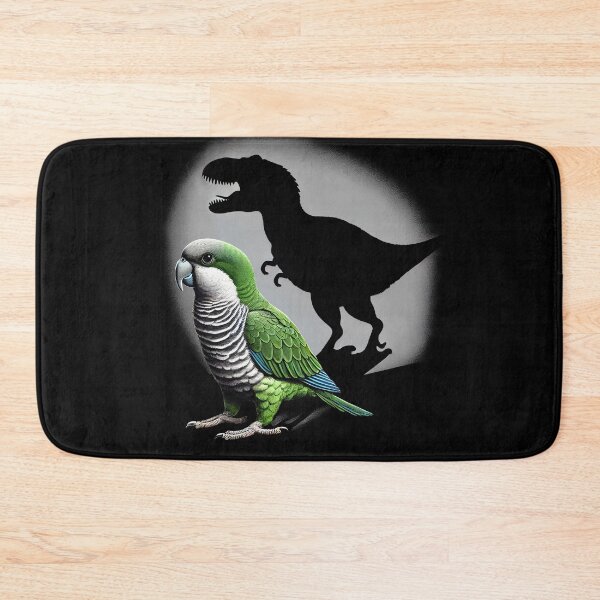 Item preview, Screaming Quaker Parrot Bird Memes Funny Dinosaur designed and sold by Kimberley King Art  King Art.