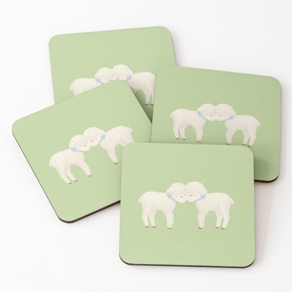 Item preview, cute sheep with bows designed and sold by ninnileo.
