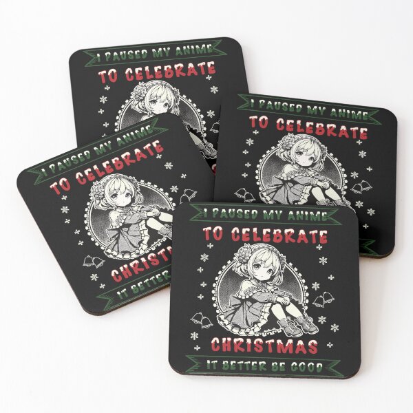 Item preview, Anime Paused For Christmas Fun designed and sold by LuminOrb.