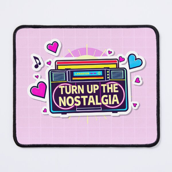Item preview, Turn Up the Nostalgia - Retro Boombox Design designed and sold by Intelligenteel.