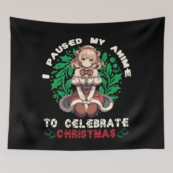 Item preview, Anime Christmas Kawaii Celebration designed and sold by LuminOrb.