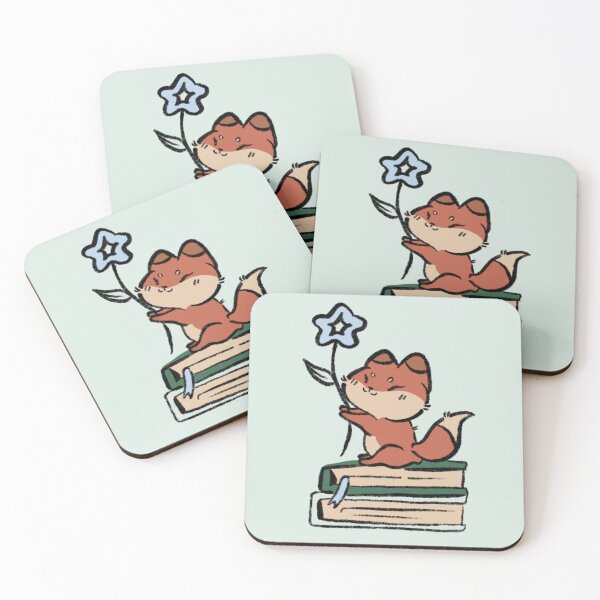 Item preview, Fox with Flower designed and sold by SangueVampirica.
