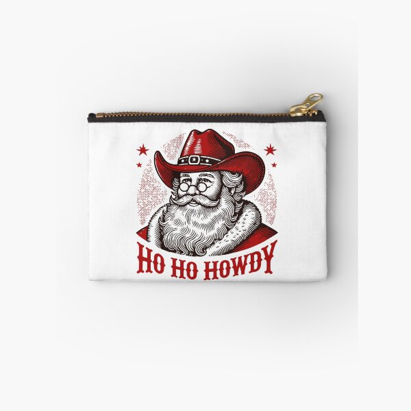 Item preview, Christmas Western Joy Ho Ho Howdy Santa designed and sold by LuminOrb.